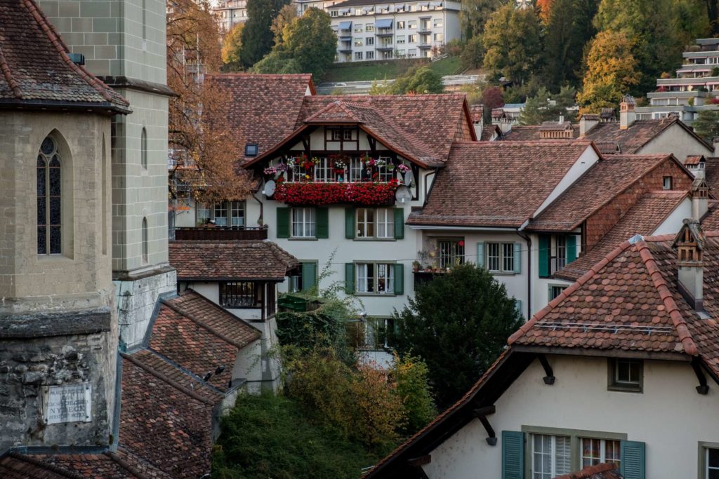 Pretty old traditional houses