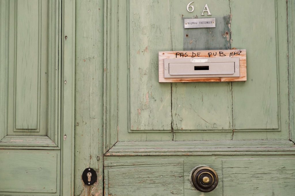 Door details in Arles