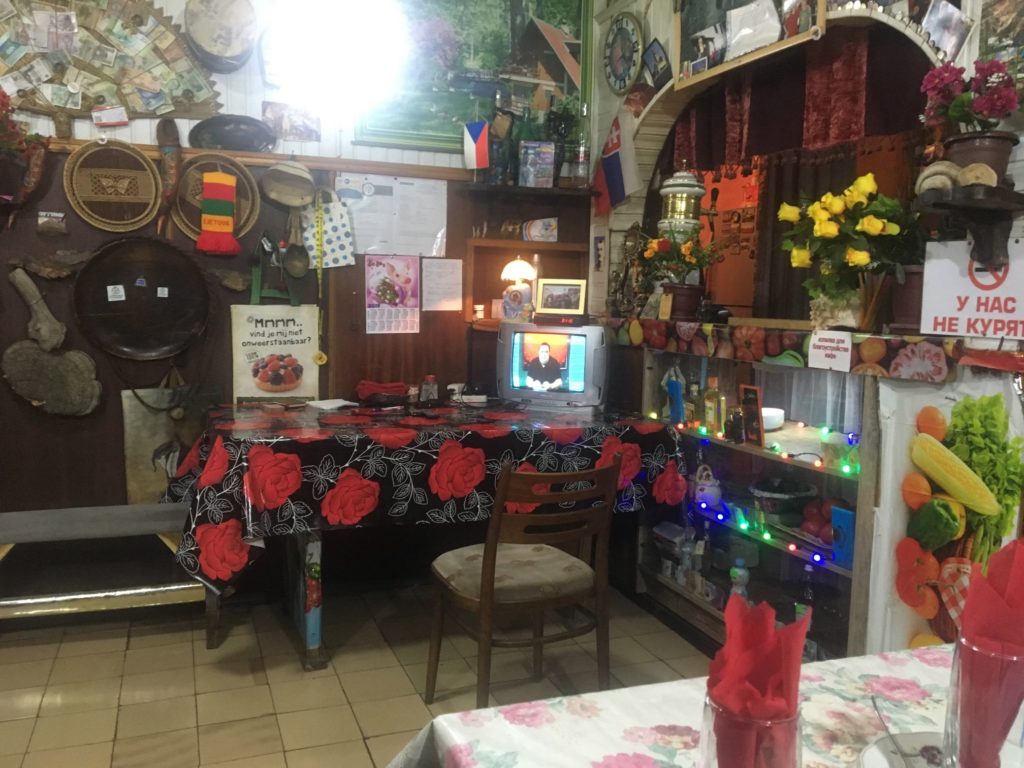 Strange restaurant in Borjomi