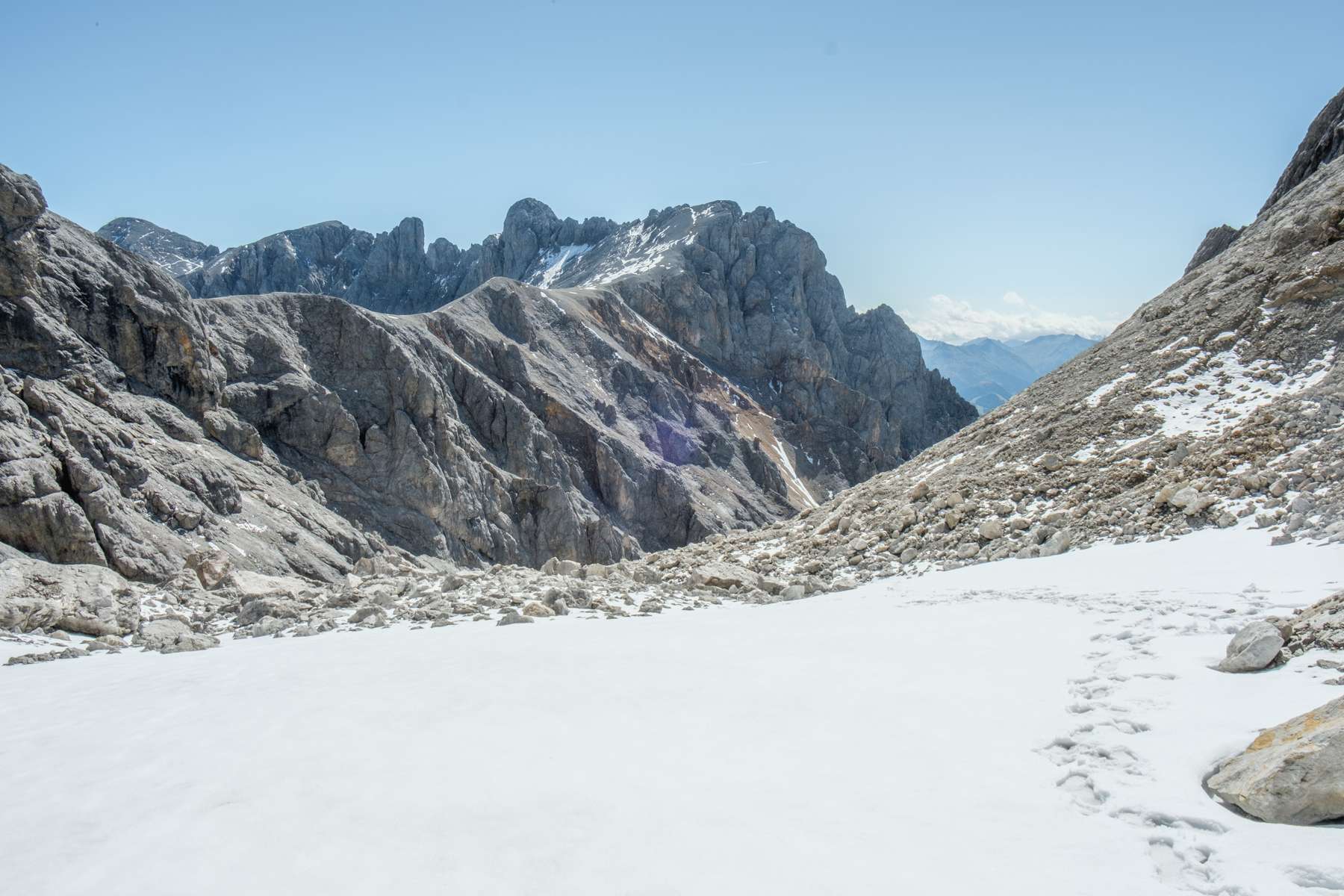 Glacier on the Dachstein hike