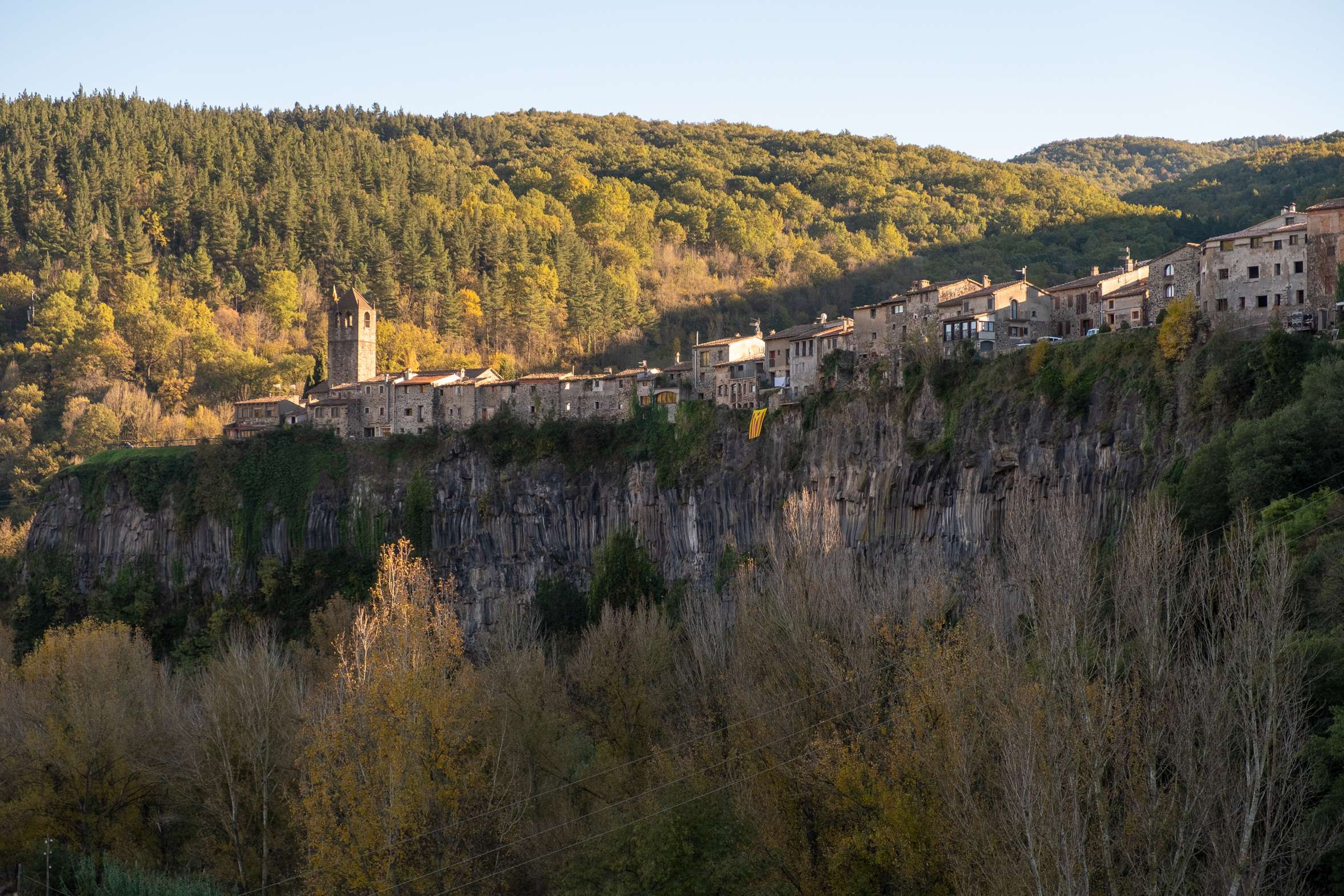 Castellfollit de la roca in Catalonia