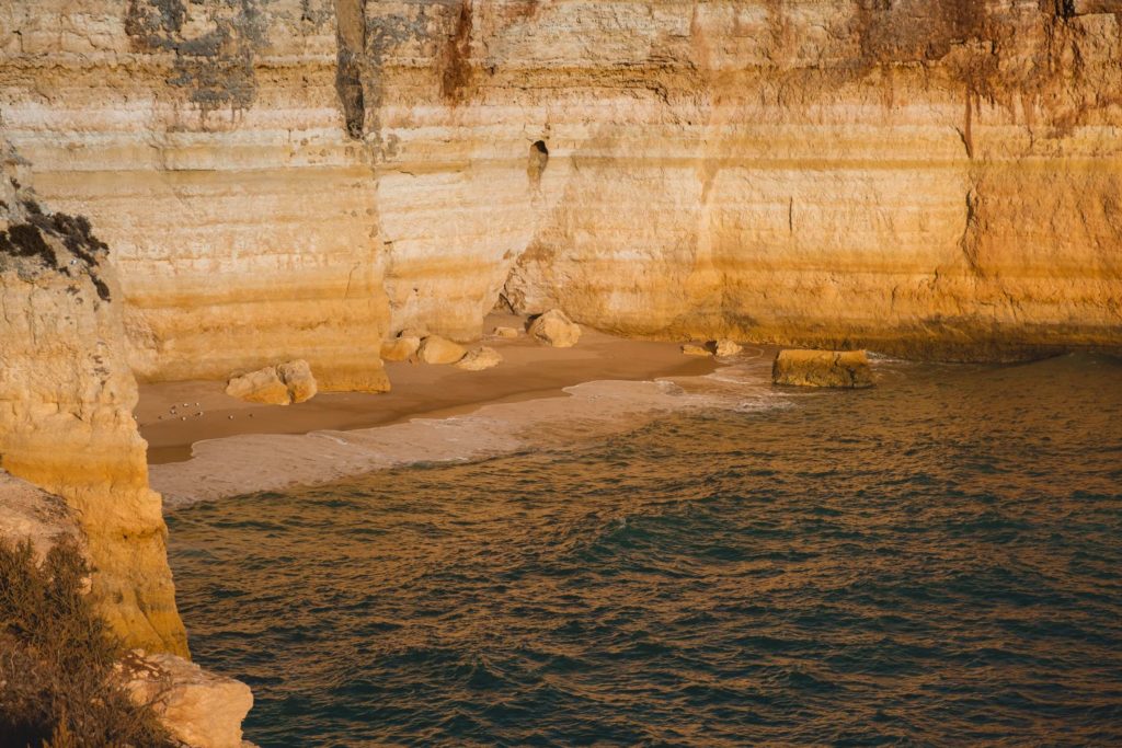 Afternoon light at Praia da Corredoura