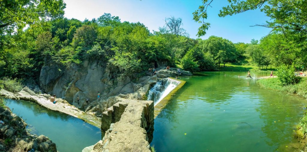 Samcvera waterfall, Georgia