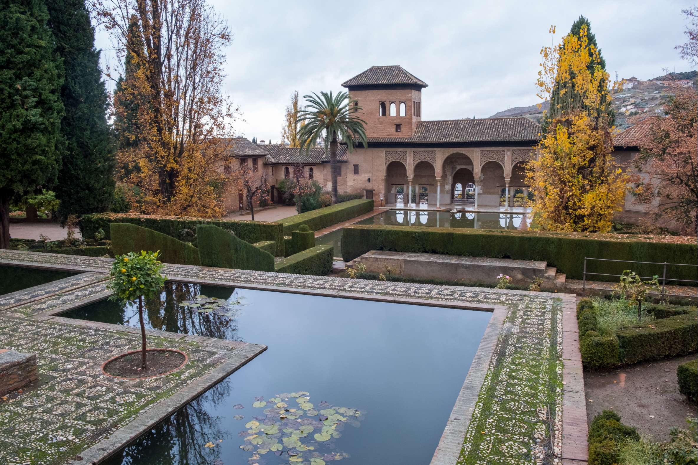 Garden of the Partal, The Alhambra, Granada