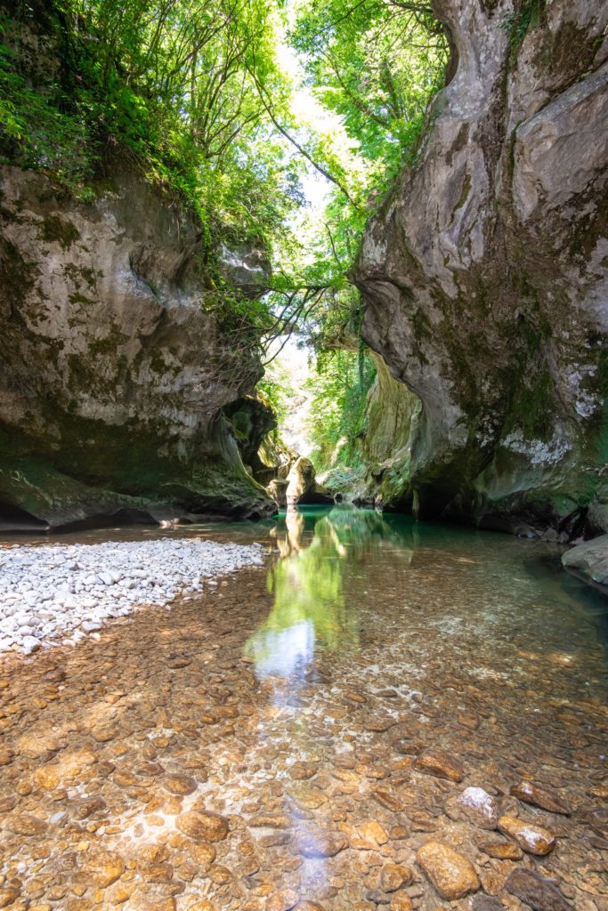 Martvili canyon from Abhesi