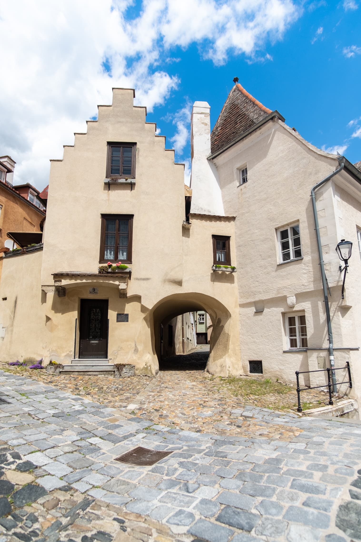 Cute houses in Krems, Austria