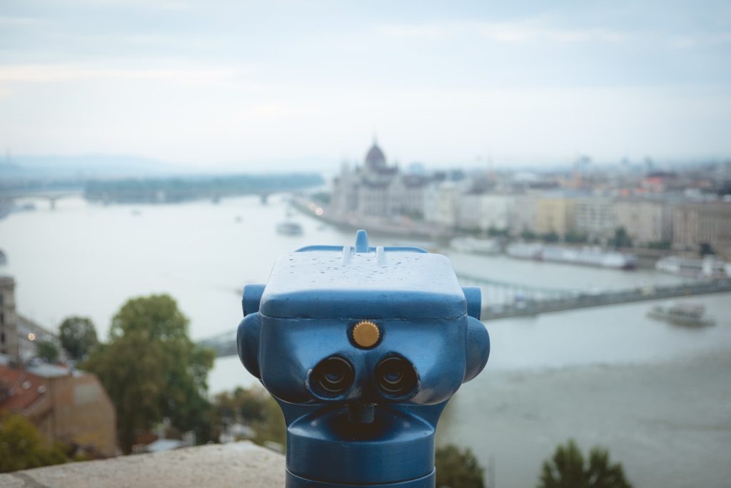 Tower viewer at Buda Castle