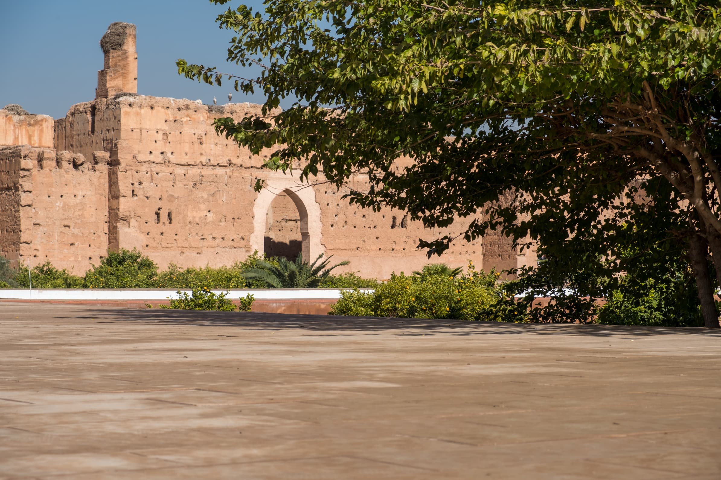 El Badi palace and gardens